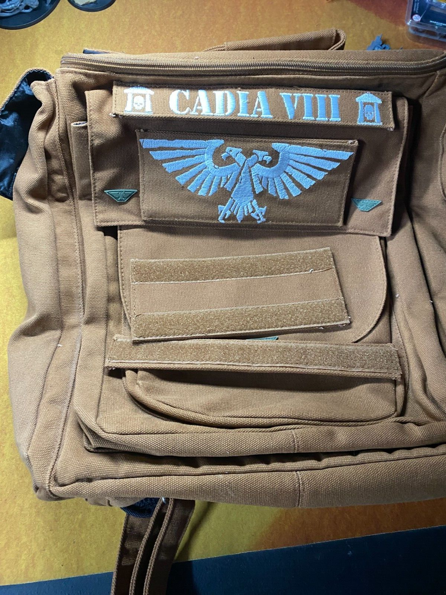 Warhammer 40k Apocalypse Ruck Sack Backpack Cadian Rare Great condition