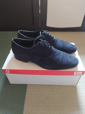 Mocassini Zara Uomo - Tg. 41 - Scamosciati - Blu - Primavera/Autunno/Estate