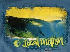 Local Motion T-Shirt Mens Size 2XL Morning Session Big Wave Surf Graphic NWT
