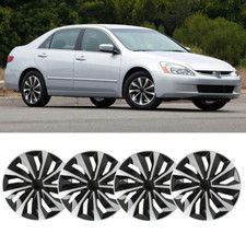 4x 15 Hubcaps Wheel Covers Hub Caps Fit R15 Tire Steel Rim For Honda Accord