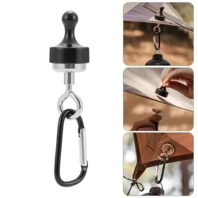 10/5/2/1 Stück Magnethaken Karabiner Starke Saugkraft Outdoor Zelt Baldachin UK
