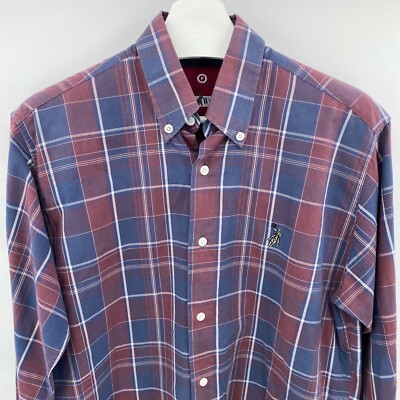 Austin Western Exclusive handmade goods Plaid Button down Shirt 