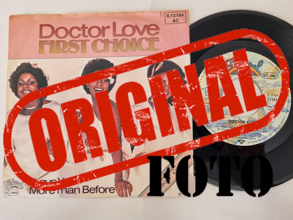 First Choice - Doctor Love 7'' Vinyl Germany | eBay