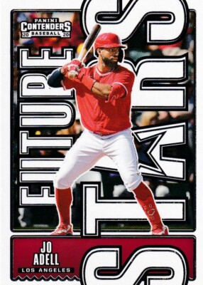 2020 CONTENDERS FUTURE STARS RC JO ADELL LOS ANGELES ANGELS ROOKIE B5467-4