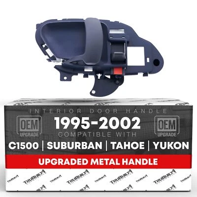 T1A Interior Door Handle, Driver Side for Chevrolet GMC C&K 1500, 2500, 3500 - Fr...