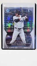 2023 Bowman 1st Chrome Draft Refractor #44 Brock Vradenburg Miami Marlins 