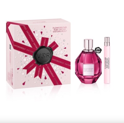 FLOWERBOMB RUBY ORCHID by VICTOR & ROLF  3.4 oz EDP GIFT SET