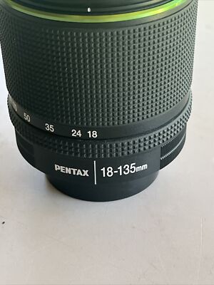 Pentax DA 18-135mm f3.5-5.6 SMC ED AL DC WR Lens Used Excellent ++