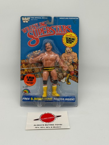 Brian Blair Killer Bee MOC WWF Vintage 80's LJN Fi...