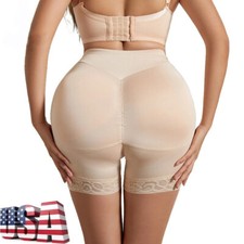 US FAKE ASS Butt and Hip Enhancer Booty Padded Underwear Pants Women Body Shaper