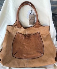 Costanza Rota Handbag Italy Distressed Leather Nwt