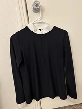 Samshield Black Aloise Show Shirt Size Large