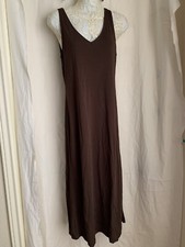 Lauren Ralph Lauren Dress Sleeveless Colors Brown Size PM