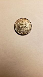 Trinidad & Tobago 25 Cents 1998 Copper-Nickel