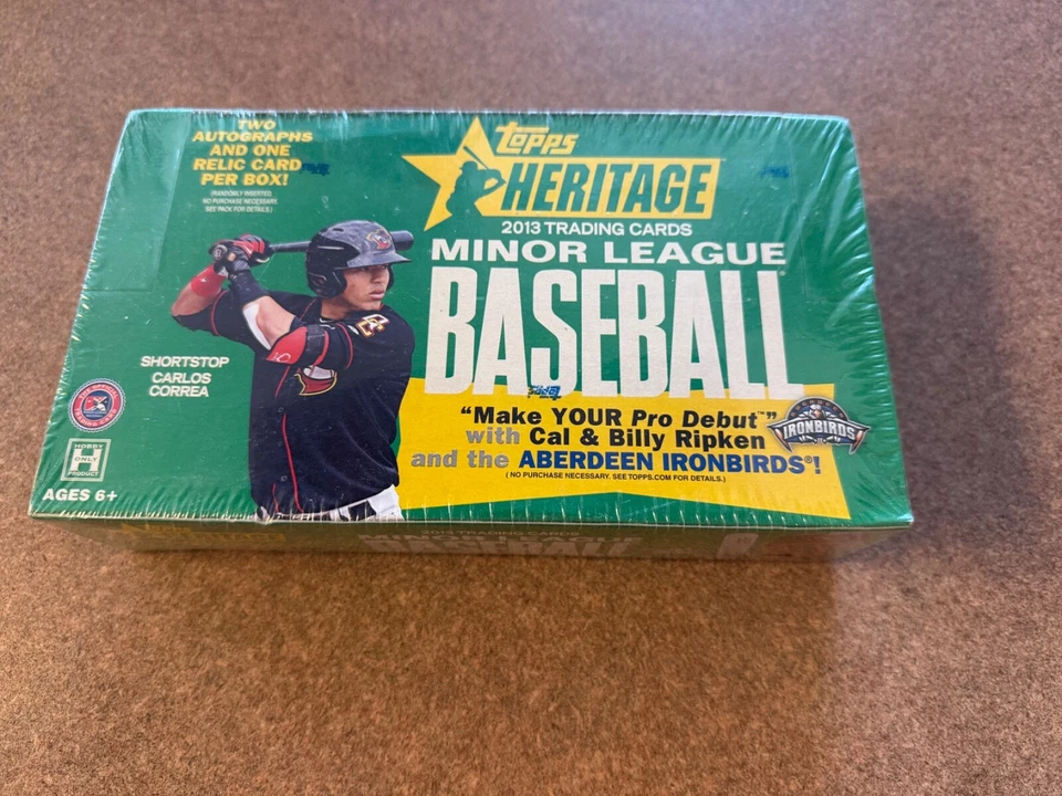 2013 Topps Heritage Minor League Sealed Hobby Box - Image 2 of 4