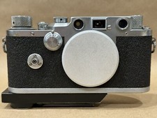 Leica IIIc Shark skin Camera w/Matching 486217 Syncro SELSEY w/Delay Slider