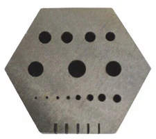 Hexagon Anvil Jewelry Making Tool Shaping Forming Wire Riveting