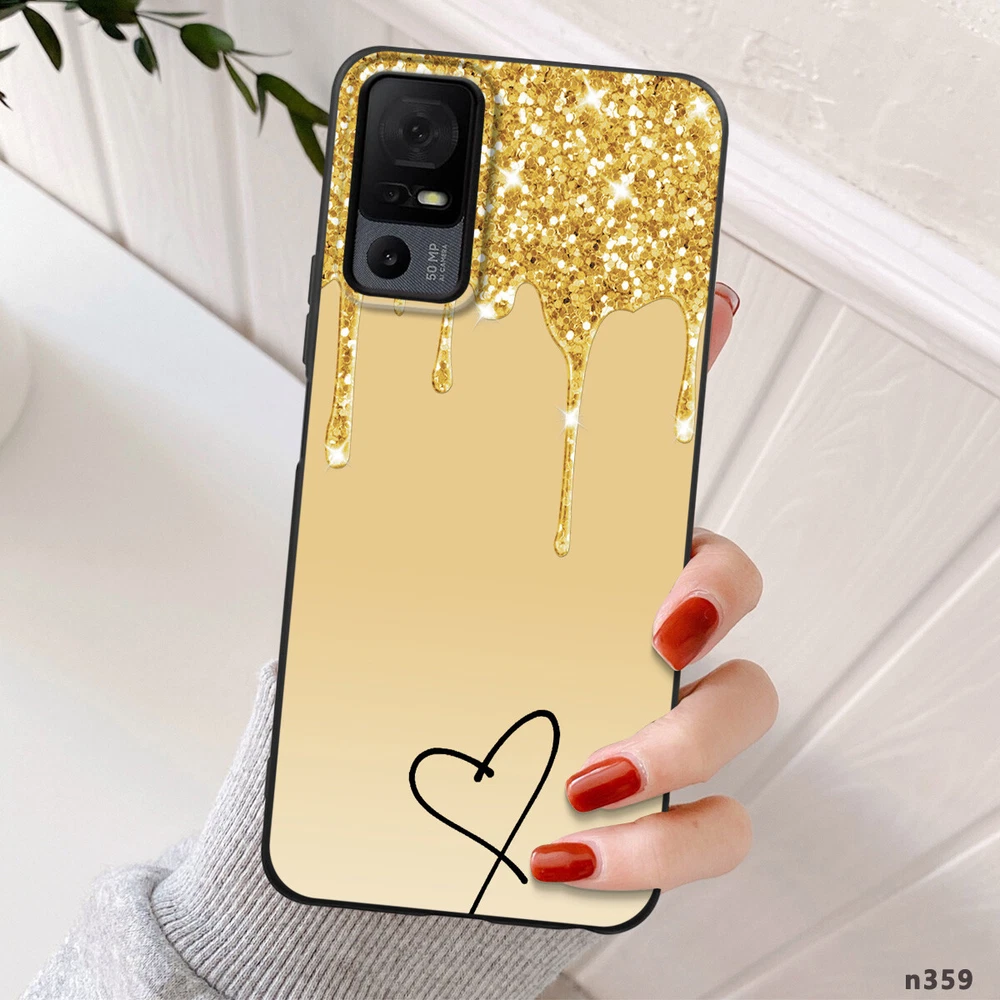 Phone Case For TCL 40 50 XL 501 503 T-Mobile Revvl 7 Girl Gorgeous Printed Cover
