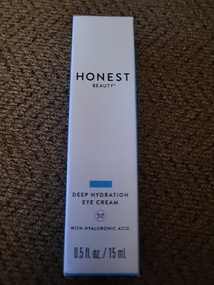 NIB Honest Beauty Deep Hydration Eye Cream .5oz RARE DISCONTINUED