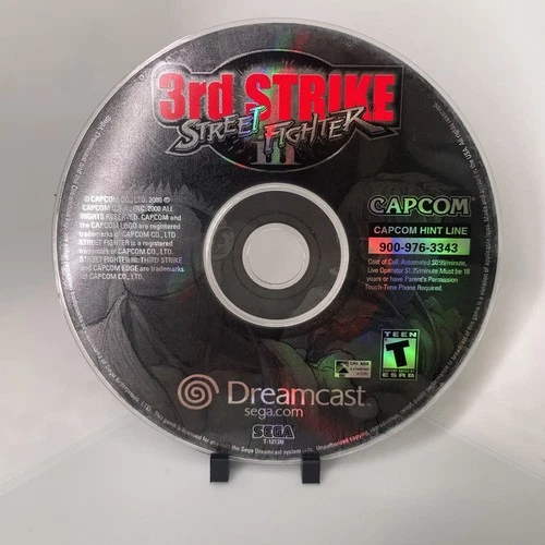 Street Fighter III: 3rd Strike (Sega Dreamcast) Disc Only 3 Third Capcom
