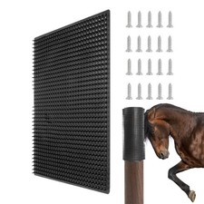 Horse Scratching Post Pad,Equine  Bovine Scratcher Panels, Soft Touch Itch