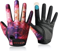 Full Finger Workout Gloves - Weight Lifting Gym Training, Medium