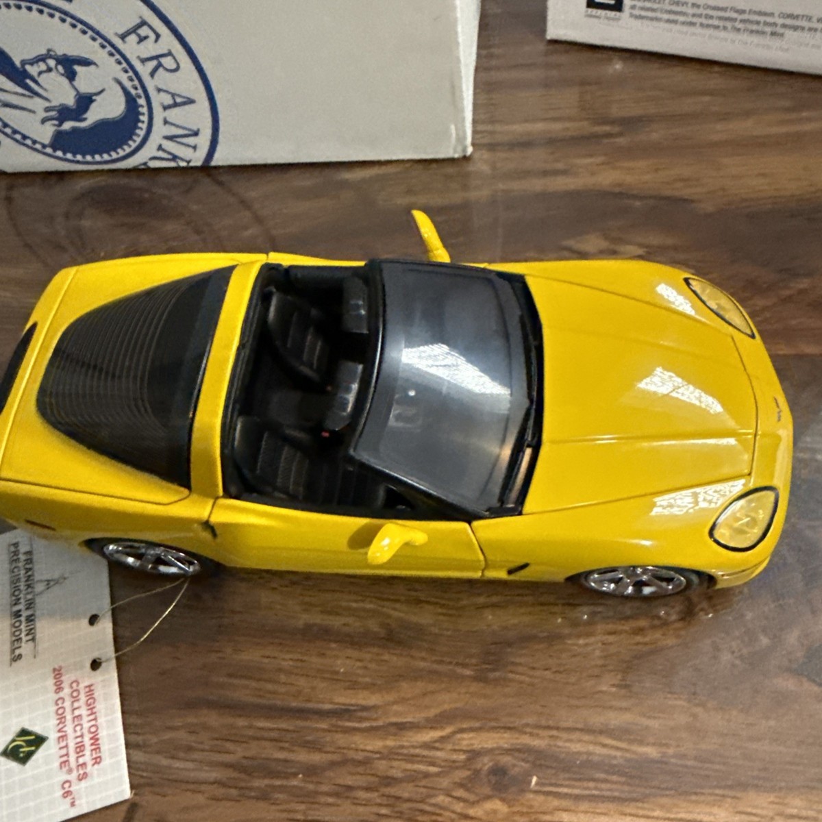 Franklin MINT 2006 Corvette C6 Coupe NBR Ltd Ed Hightower