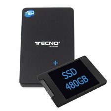 External SSD Hard Disk Enclosure 2.5" SATA 480GB Included USB Plug And Play