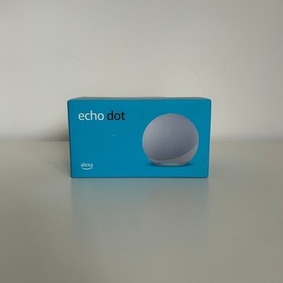 Amazon Echo Dot 5. Gen Smart Lautsprecher - Weiß (Alexa) Brandneu