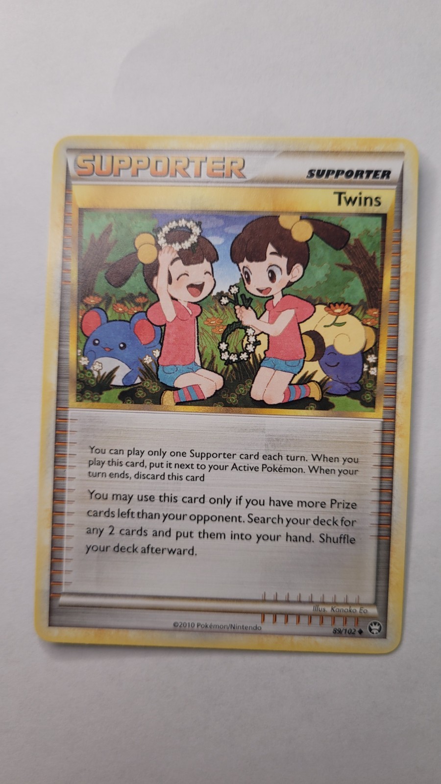 Pokemon Twins 89/102 Triumphant Uncommon NM