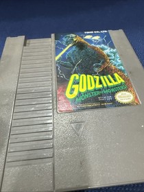 Godzilla: Monster of Monsters NES  Authentic 1989 BLOCKBUSTER STICKER Rare Works