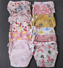 Lot of 12 Baby Diaper Covers/Training Pants Multicolor Animal/Cloud Cotton TPU
