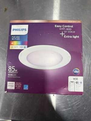 Philips 85W LED Smart Wi-Fi Downlight Kit - White