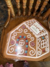 Wyatt Home Gingerbread Placemats – Set of 4, Cork Backed, 15x15" Holiday