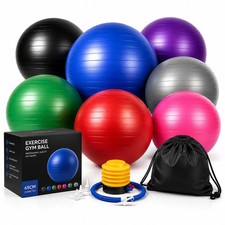 Exercise Ball Gym Yoga Swiss Fitness Pregnancy Birthing Anti Burst Large 65cm
