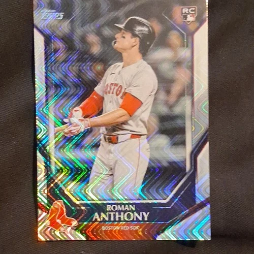 Topps 2026 Series 1 Roman Anthony Rookie Parallel #189 Boston Red Sox MLB Card