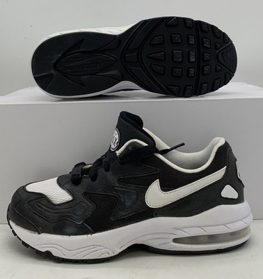 Nike Air Max2 Light Black White Sneakers CJ4026-001 GS Size 2.5Y