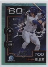 2025 Bowman Scouts Top 100 Chrome Aqua Refractor /125 Drew Gilbert #BTP-60