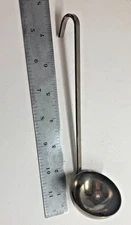 VINTAGE SODA FOUNTAIN METAL SYRUP TOPPING LADLE