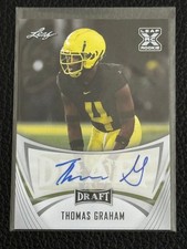 Thomas Graham 2021 Leaf Draft Autograph #BA-TG2 Rookie Card RC Auto. rookie card picture