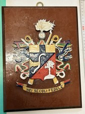 CREST ARALDICA ARMA  CARABINIERI ANNI 50/60 NEI SECOLI FEDELE