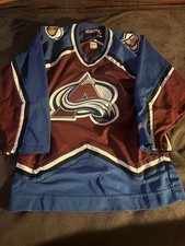 Colorado Avalanche Jersey Med CCM Playoffs Makar
