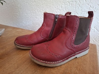 Ricosta Mädchen Leder Chelsea Boots Gr.28 Farbe Pink - Bordeaux