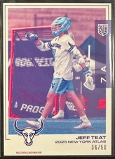 2025 PREMIER LACROSSE LEAGUE PLL SPASM & YELLOW /50 SP PARALLELS-PICK FROM LIST!