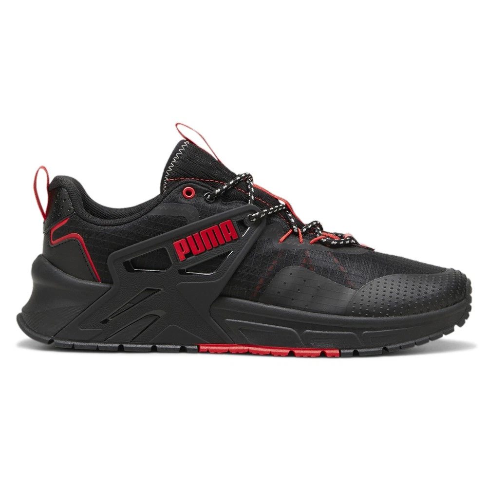 PUMA Pacer Plus Trail Lace Up Mens Black Sneakers Casual Shoes 39766902