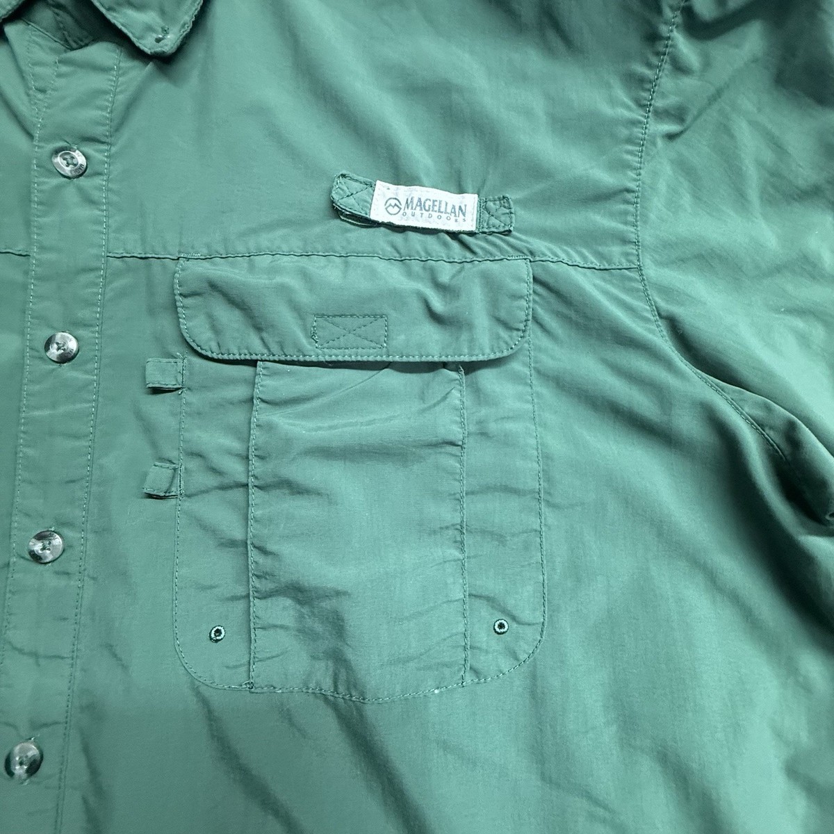 T-Shirt Manches Longues Magellan Outdoors Fish Gear - Homme 2XL - Couleur Beach Glass