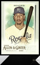 2020 Topps Allen & Ginter #298 Adalberto Mondesi Kansas City Royals