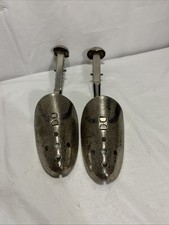 Ekco Adjustable Metal Shoe Stretcher Shoe Tree Pair Form Holder Vintage Lot of 2