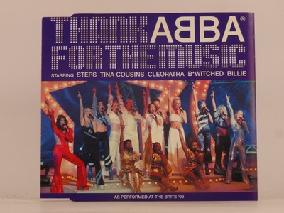 STEPS, TINA COUSINS, CLEOPATRA, BEWITCHED & BILLIE THANK ABBA FOR THE MUS (H17) 