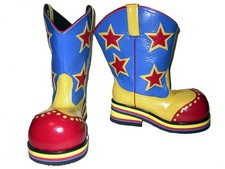 Professional Clown Shoes Boots Model 42 Costume -Halloween Sale- by ClownMart